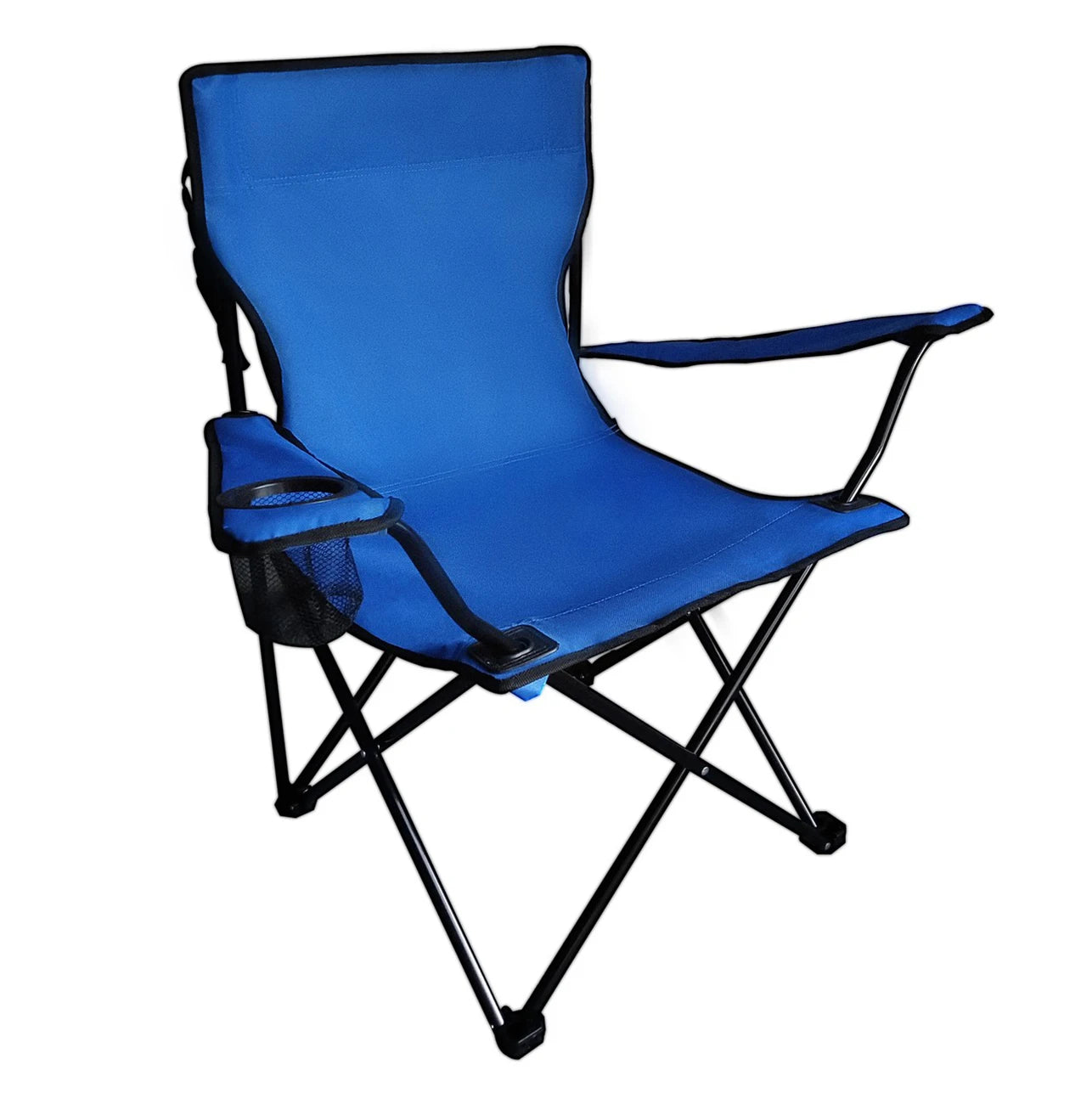 Greatoyar Folding Steel Camping Chair, Folding Camping Chair Leisure Chair, with Storage Bag, for Outdoor, Fishing, Festival, Picnic