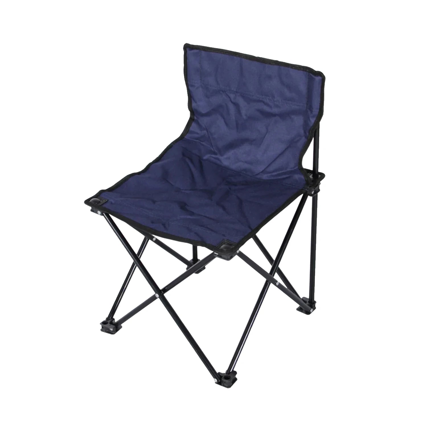 Greatoyar Folding Steel Camping Chair, Folding Camping Chair Leisure Chair, with Storage Bag, for Outdoor, Fishing, Festival, Picnic