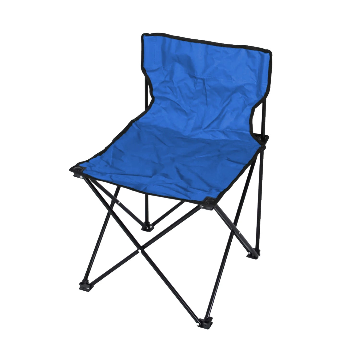 Greatoyar Folding Steel Camping Chair, Folding Camping Chair Leisure Chair, with Storage Bag, for Outdoor, Fishing, Festival, Picnic