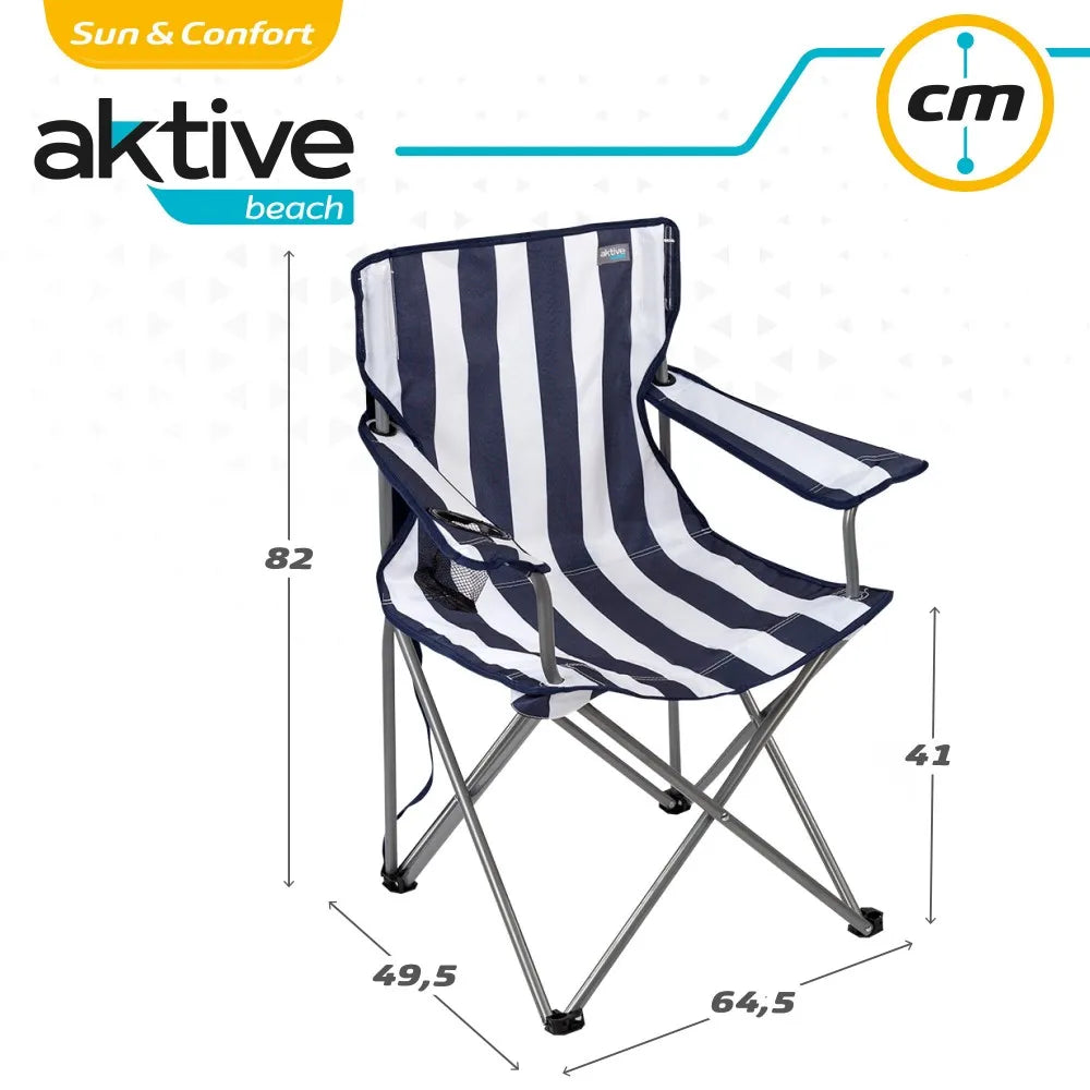 Folding camping chair with coasters and backrest breathable Aktive Camping folding chairs with backrest, folding beach chairs, folding chairs, folding camping chairs, camping chair, camping furniture