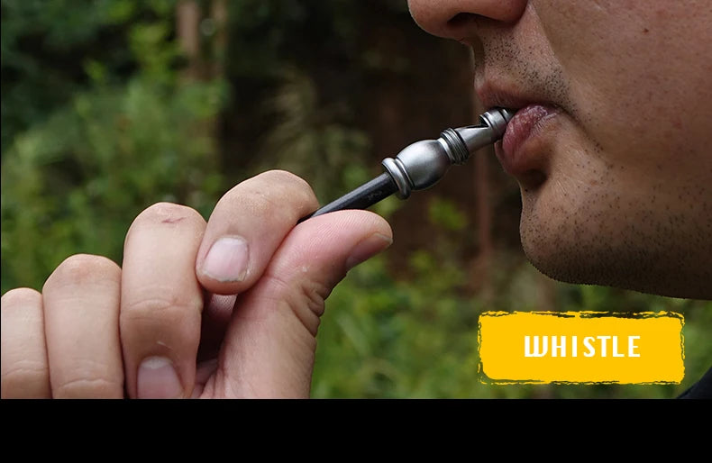 Multifunctional Camping Self Defense Stick, Outdoor Sports, Hiking Survival Tool, Walking Stick, Tactical Stick