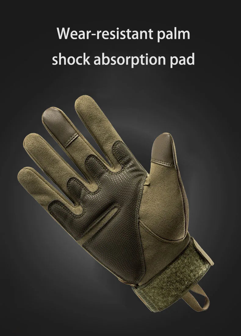 Tactical Gloves Shooting Gloves Touch Design Fitness Protection Sports Motorcycle Hunting Full Finger Walking Gloves