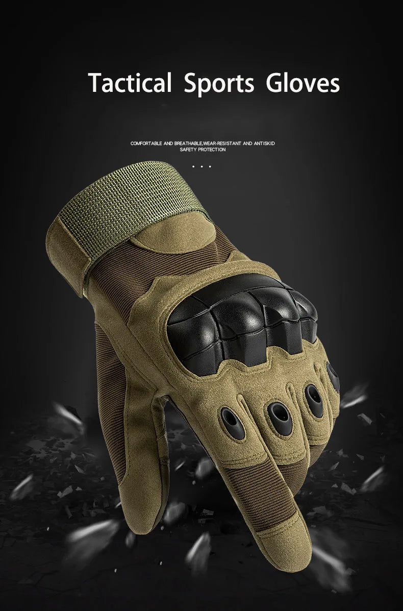 Tactical Gloves Shooting Gloves Touch Design Fitness Protection Sports Motorcycle Hunting Full Finger Walking Gloves