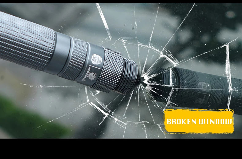 Multifunctional Camping Self Defense Stick, Outdoor Sports, Hiking Survival Tool, Walking Stick, Tactical Stick