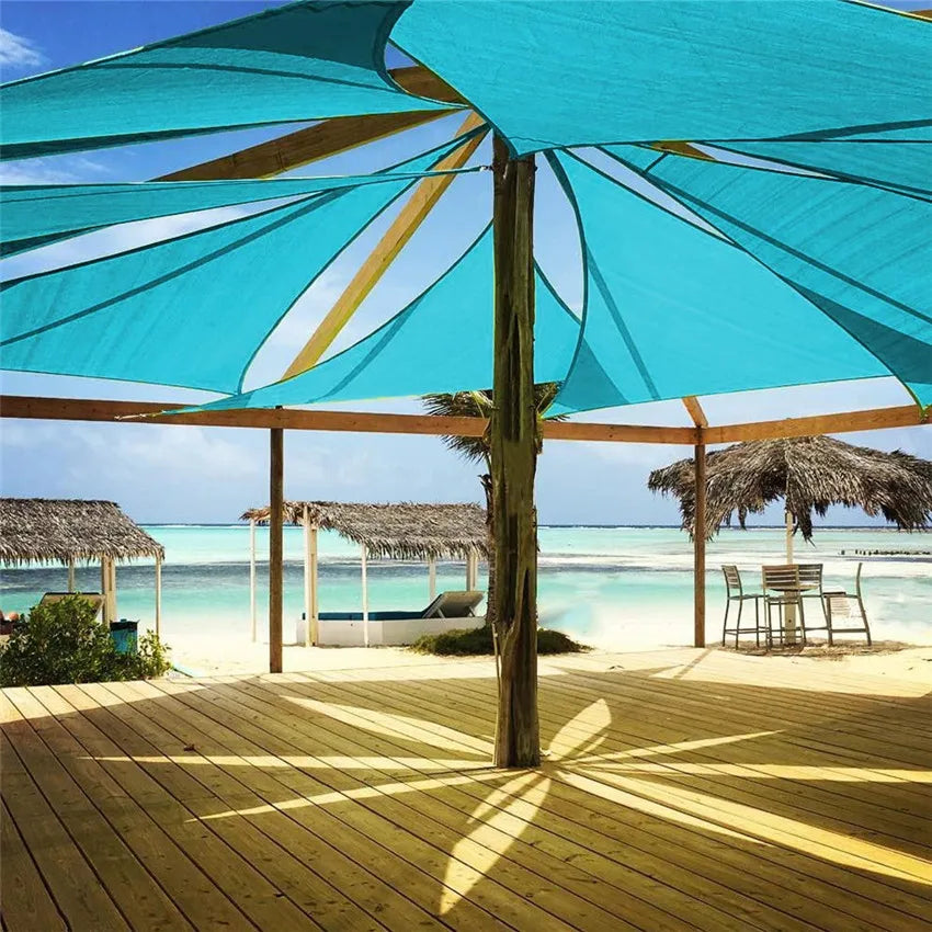 Heavy Shade Sail Sun Canopy Cover, Outdoor Yard Awnings, Waterproof Car Sunshade Cloth, Garden Yard, 3 M, 4 m, 6m, Summer