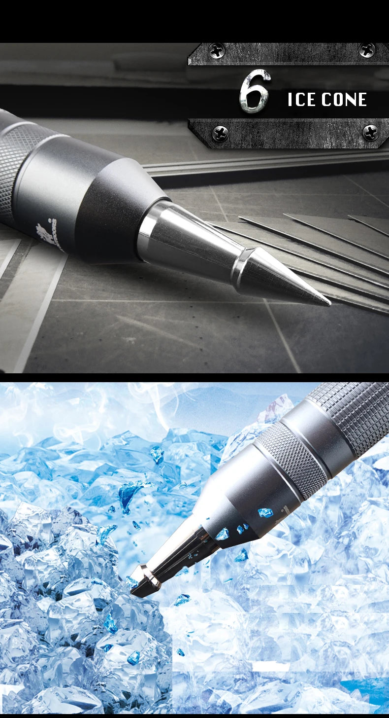 Multifunctional Camping Self Defense Stick, Outdoor Sports, Hiking Survival Tool, Walking Stick, Tactical Stick