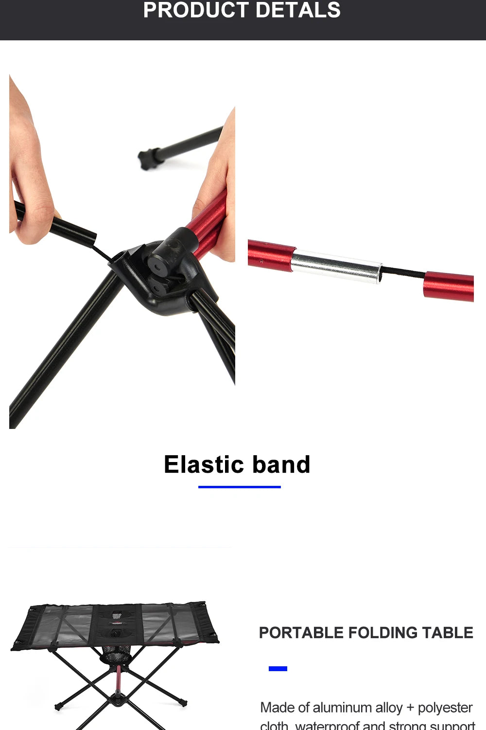 Widesea Camping Folding Table Tourist Picnic Pliante Dinner Foldable Travel Furniture Equipment Supplies Tourism Outdoor Fishing