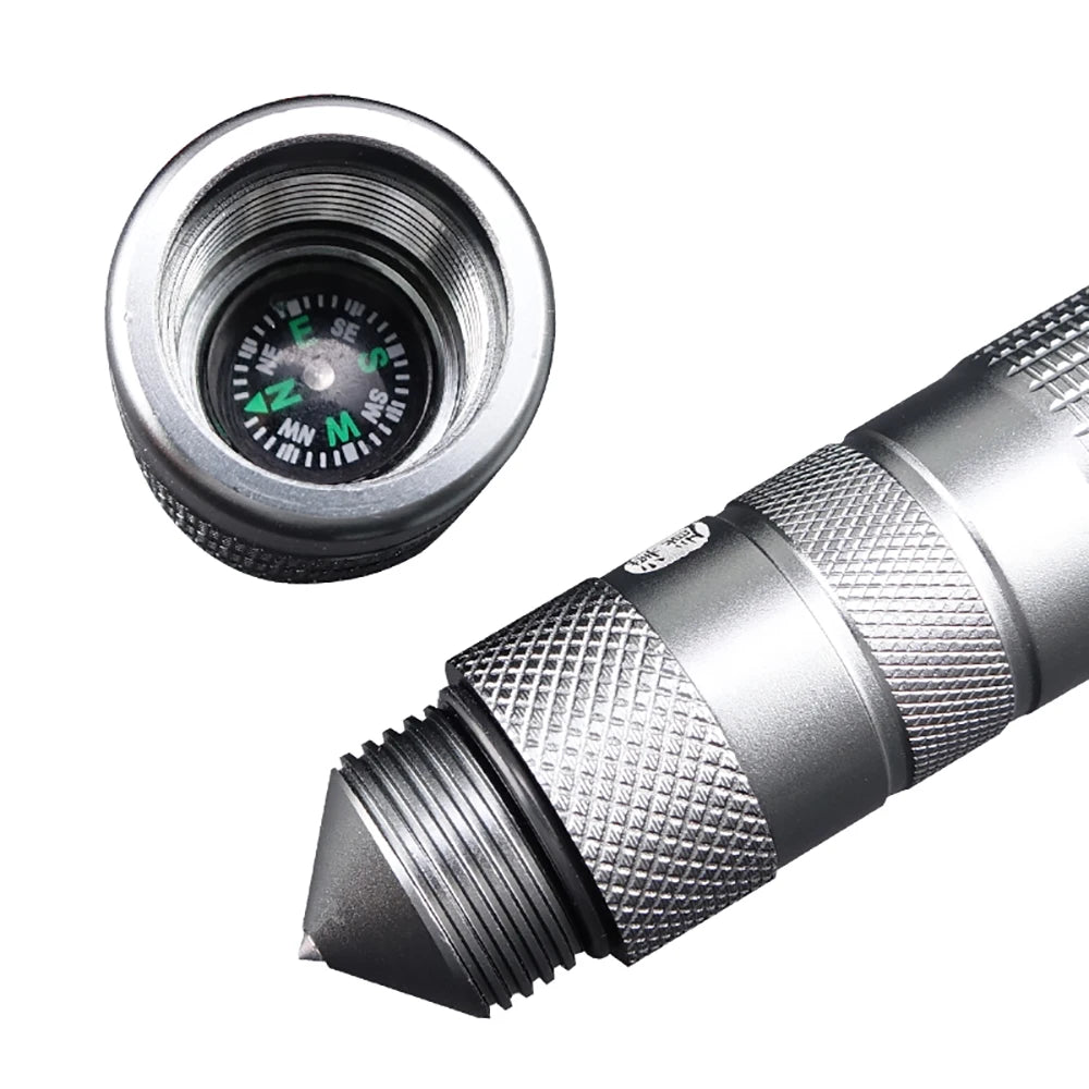 Multifunctional Camping Self Defense Stick, Outdoor Sports, Hiking Survival Tool, Walking Stick, Tactical Stick