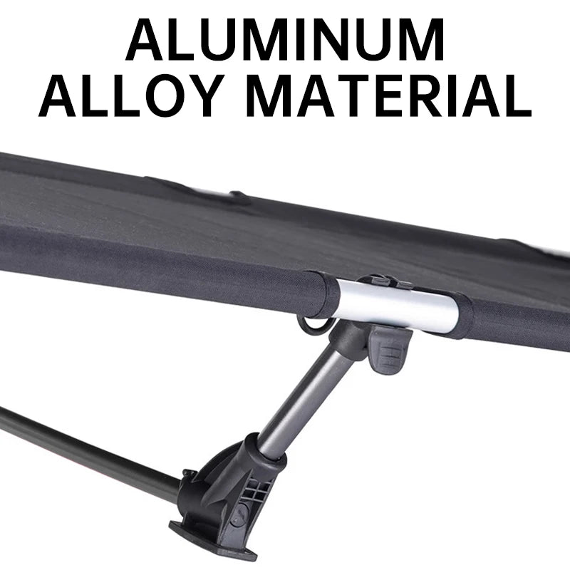 Outdoor Ultralight Camping cot, Hiking Folding Bed, Tent Foldable Bed Marching Bed, Aluminum alloy Single Cot