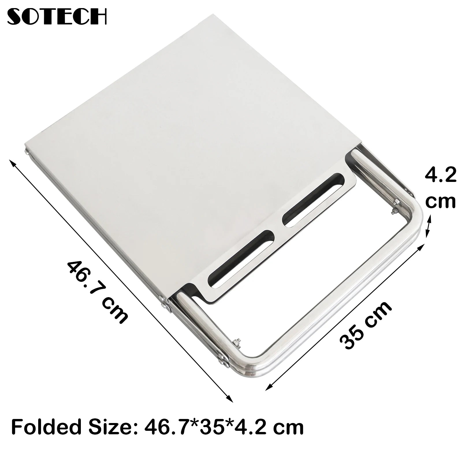 Outdoor Camping Folding Table Stainless Steel Portable Multi-functional Lightweight Table For Festival Party Picnic Hiking BBQ