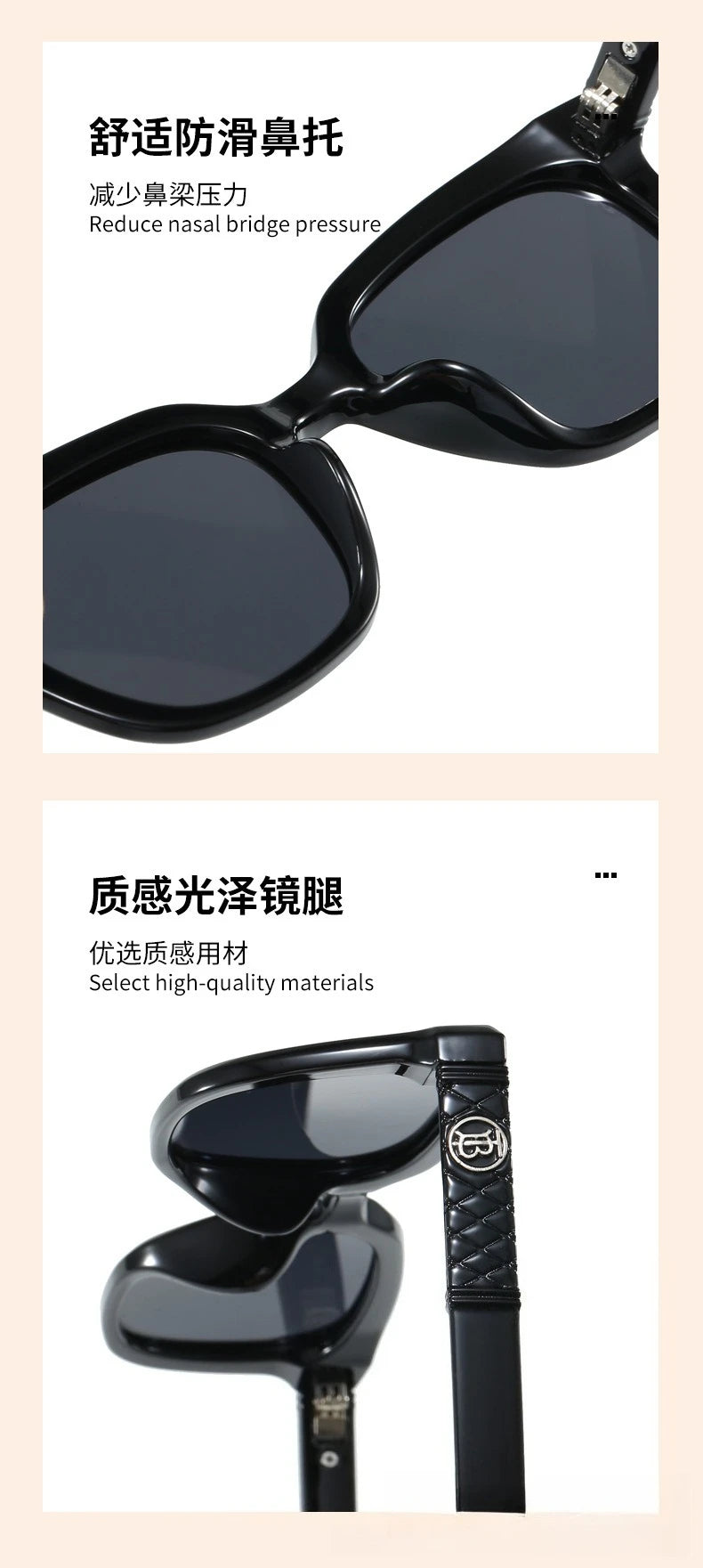 ‌2025 Square Sunglasses: Balenciaga-Inspired TAC Polarized Lenses, UV400 & Anti-Glare for Street Style & Instagram Edge.‌