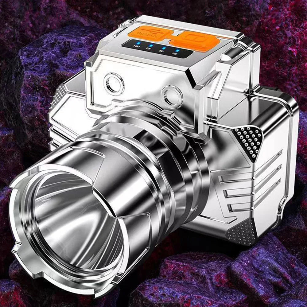 Head Led Light HeadLight Rechargeable Head Torch Light Front Led Head Flashlight Super Bright Waterproof Headlamp for Hunting