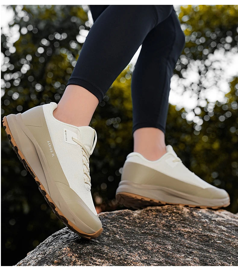 Hiking Shoes Outdoor Walking Mountain Non-Slip Casual Waterproof Sneakers Rubber Wear-Resistant Camping Breathable Hiking Boots