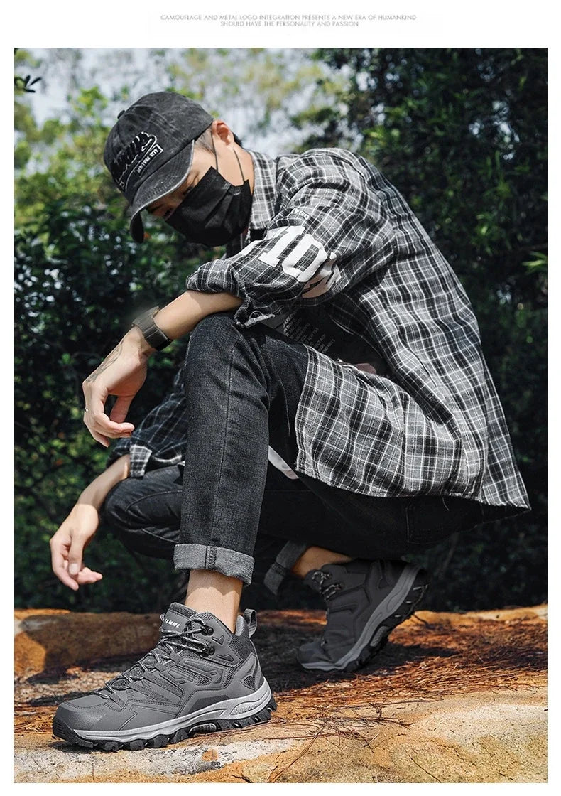 Sports Climbing Camping Boots Non-slip Waterproof Walking Jogging Trainers Sneakers New Women Men Hiking Shoes Outdoor Trekking