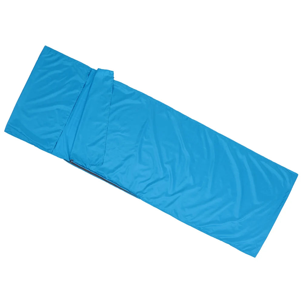 Sleeping Bag Lightweight Outdoor Liner Polyester Pongee Portable Single Sleeping Bags Camping Travel Hotel Sleep Bag 75*210CM