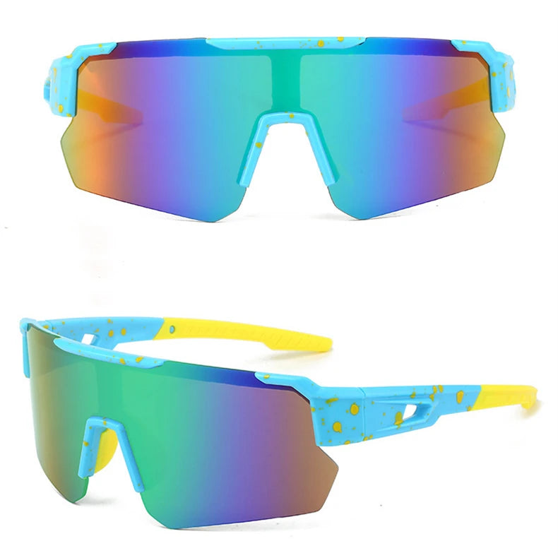 Sunglasses for Men Sport Cycling Glasses Bike Mountain Bicycle Hiking Camping Golf UV Protection Glasses Women Baseball