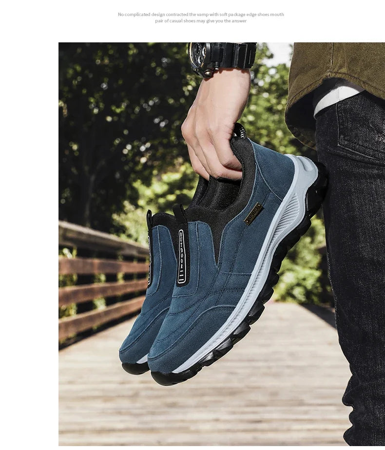 Men's Outdoor Camping, Light Running, Jogging, Leisure Mountaineering, Men's Shoes, Anti Slip Hiking Shoes, Large Size 39-49