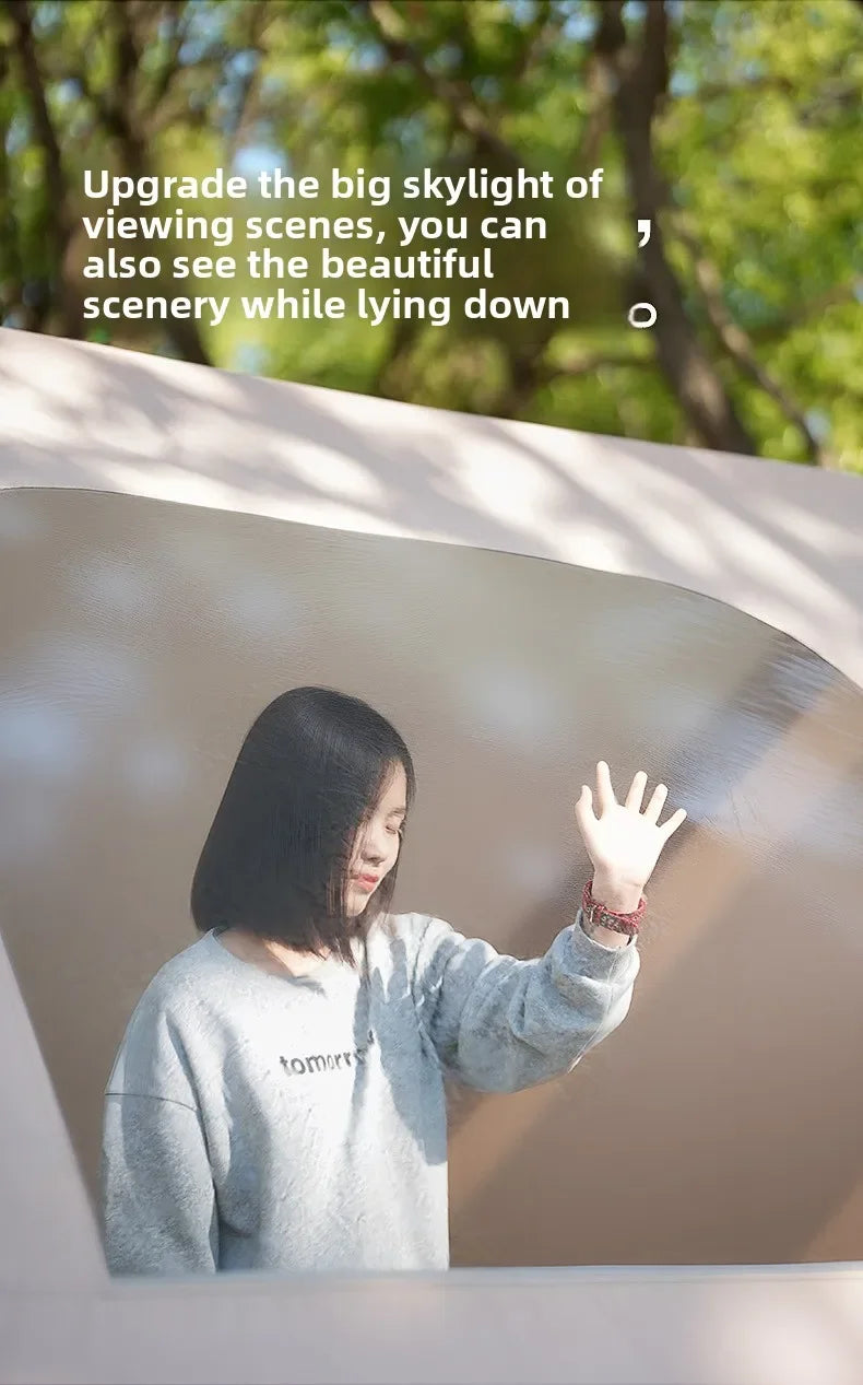 Outdoor Camping Automatic Inflatable Tent Outdoor Cabin Thickened Camping Rainproof Exquisite Camping 3-4 People Park Picnic