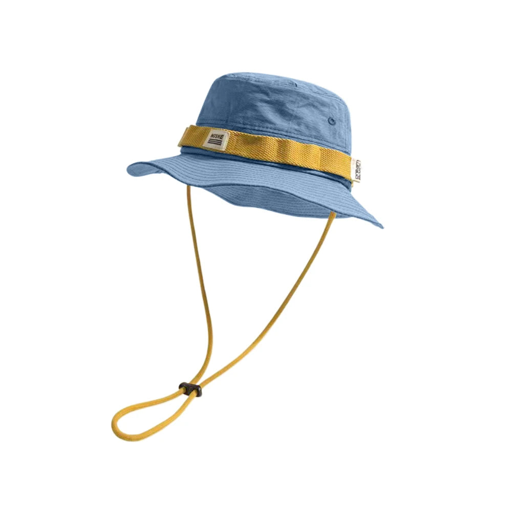 Contrast Vintage Fisherman Hat for Men and Women Summer Outdoor Camping Mountaineering Hat Large Brim Sun Hat