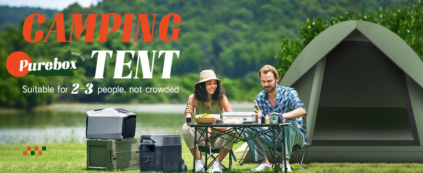 Portable Outdoor Folding Camping Tent Multi-Person Travel Tent Easy To Set Up Waterproof  Perfect For Beach Outdoor Fishing