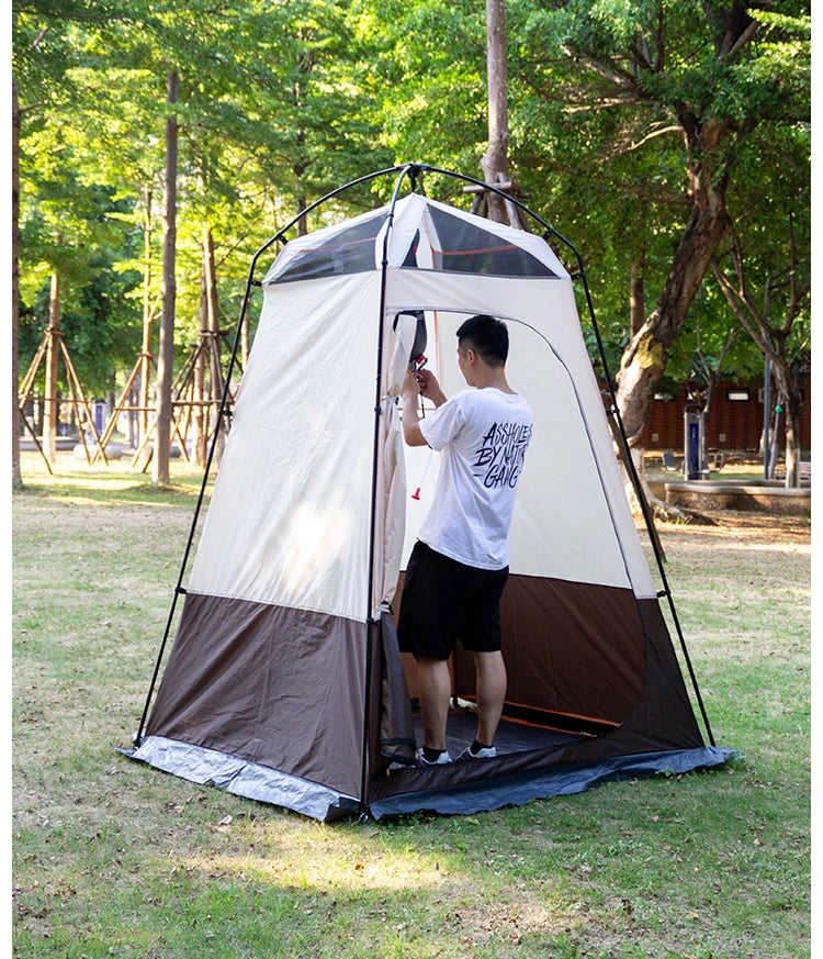 Portable Shower Tent for Outdoor Bathing Camping Toilet Pop-Up Privacy Shelter Beach Dressing Room Waterproof Lightweight WC