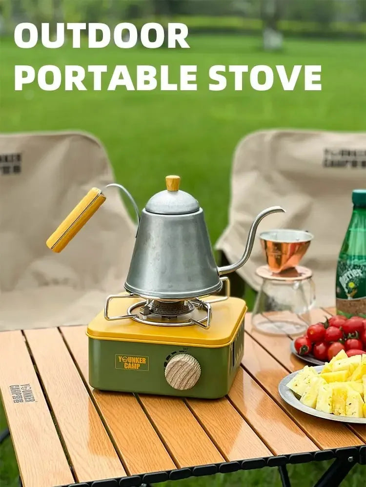 Outdoor Stove Camping Simple Design Compact Lightweight Easy To Carry High-strength Corrosion-resistant Diverse Safety Functions