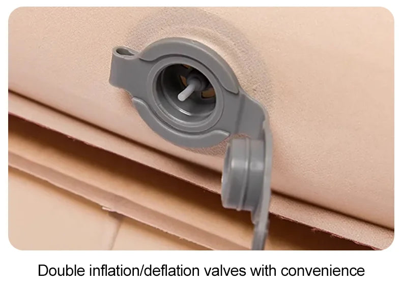 Westtune Camping Pillow Portable Self Inflating Sleeping Pillow 3D Ultralight Sponge Compact Pillow Outdoor Travel Neck Pillow