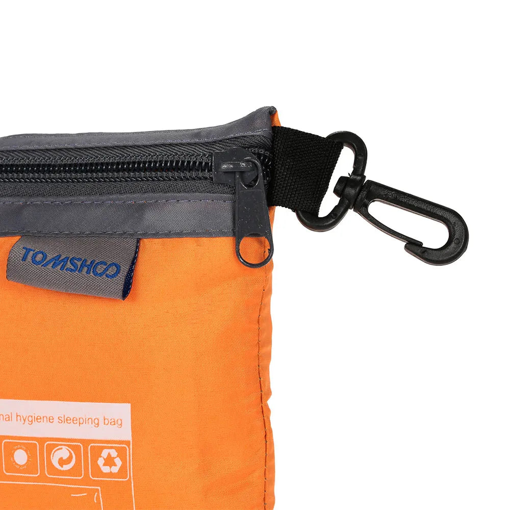 Sleeping Bag Lightweight Outdoor Liner Polyester Pongee Portable Single Sleeping Bags Camping Travel Hotel Sleep Bag 75*210CM