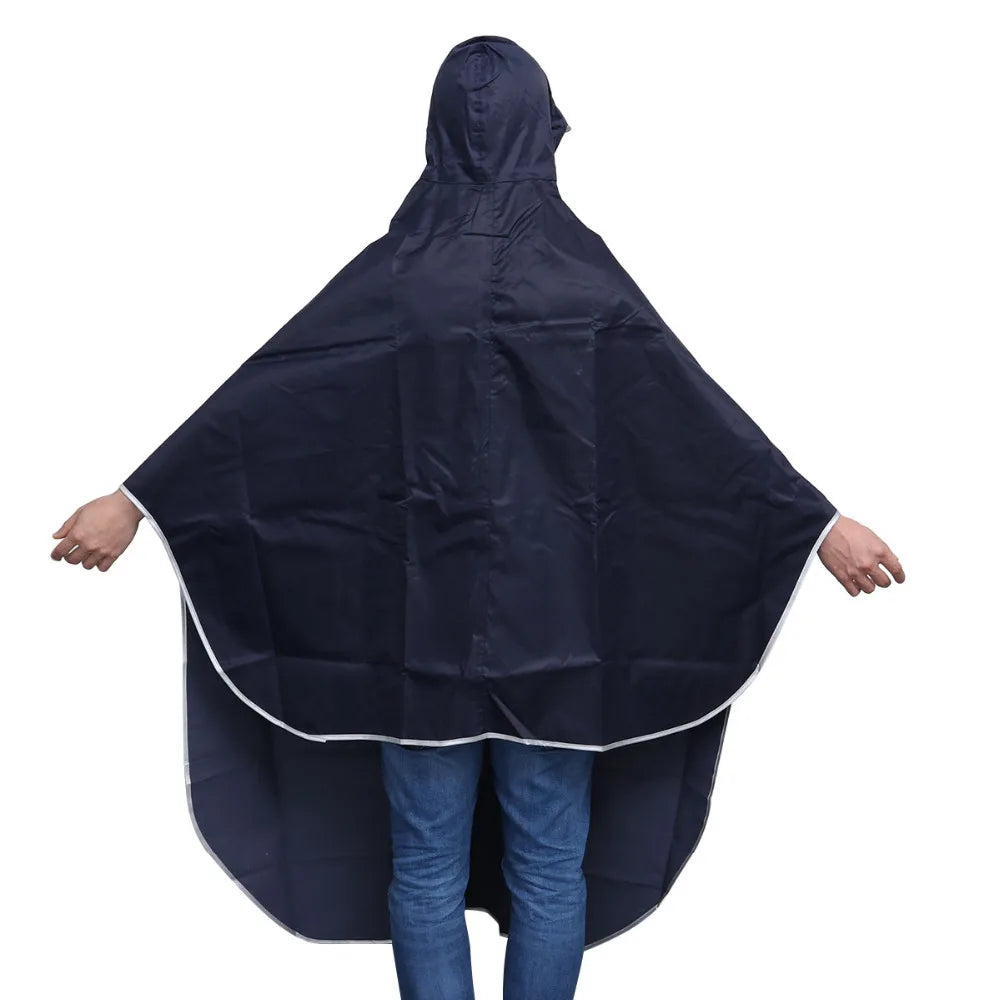Rain Hooded Cape Raincoat Withraincover Ponchos Adults Hoods Hood Cloak Waterproof Riding Cycling Scooter