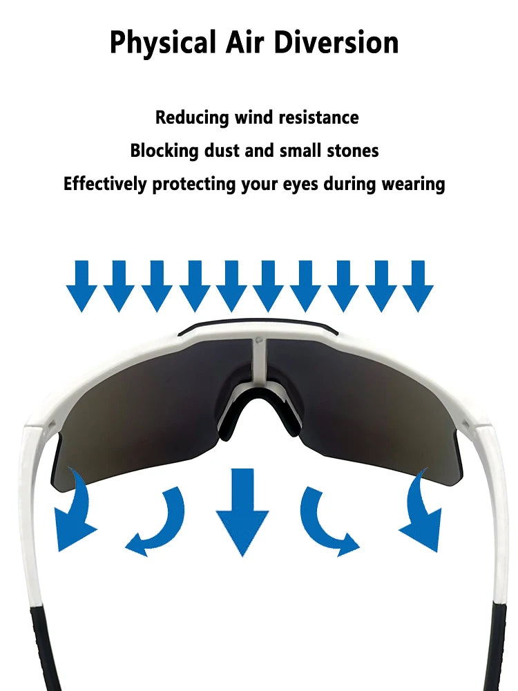 Riding Cycling Sunglasses Mtb Cycling Glasses Goggles Bicycle Mountain Bike Glasses Men's Women Outdoor Sport Eyewear