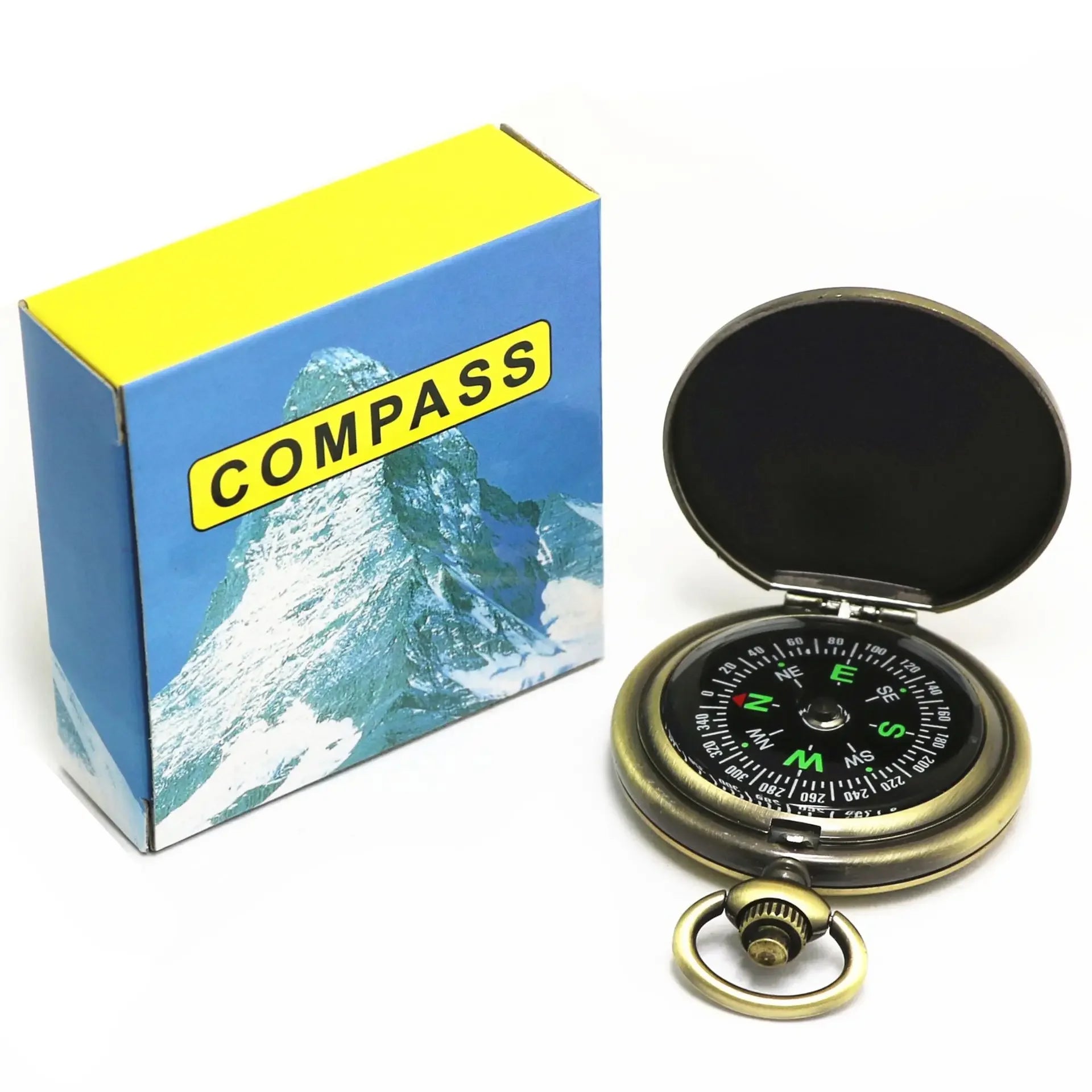 Compass Hiking Compass for Orienteering Camping for Backpacking Hunting Navigation-Military Lightweight Compass for Map Reading