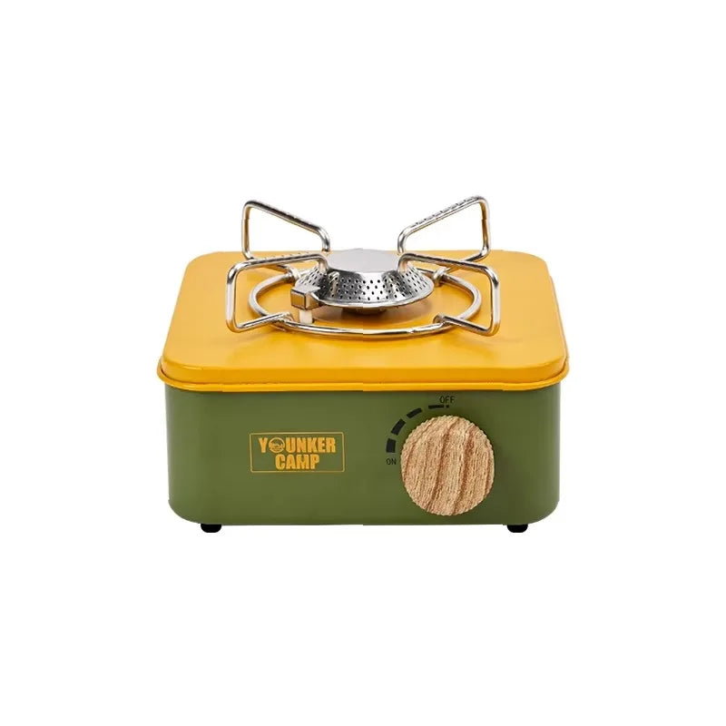 Outdoor Stove Camping Simple Design Compact Lightweight Easy To Carry High-strength Corrosion-resistant Diverse Safety Functions