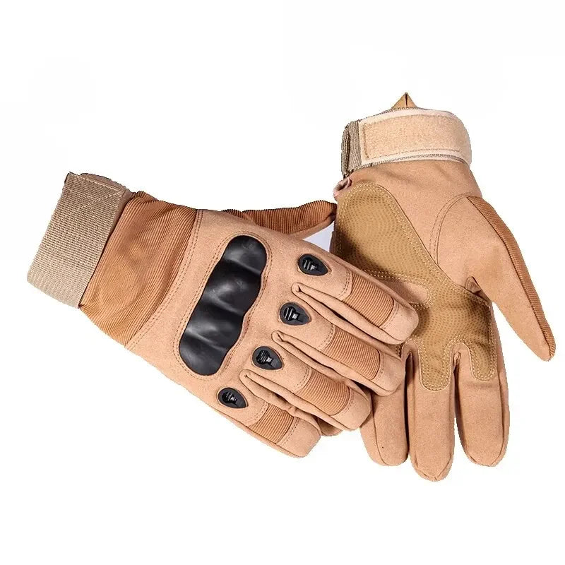 Tactical Military Gloves, Color Bullet Air Gun Shooting, Soldier Combat Anti Slip Bicycle All Finger Gloves, MEN'S Clothing GLOV