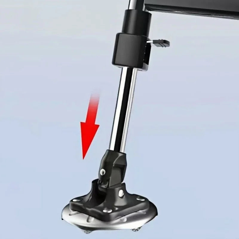 Outdoor Retractable Fishing Chair Portable Fishing Chair With Adjustable Stool Folding Camping Chair Fishing Equipment