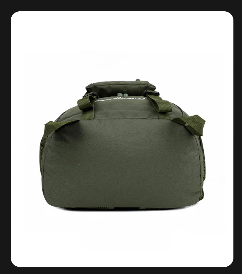 50L Camping Backpack Large Hiking Travel Bags Outdoor Sports Equipment Waterproof Oxford Shoulder Mountain Climbing Rucksack