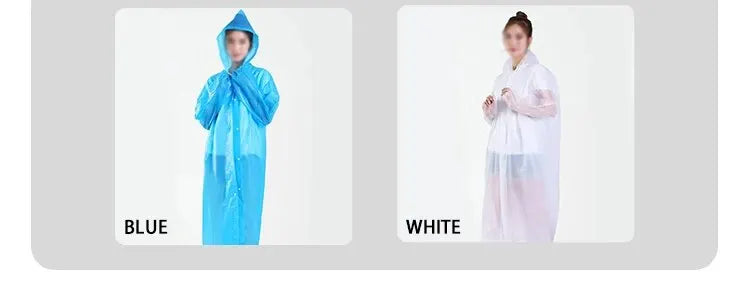 Raincoat Non-disposable Unisex Thickened Waterproof Outdoor Clothing Long Section of Anti-storm Rain Rainwear