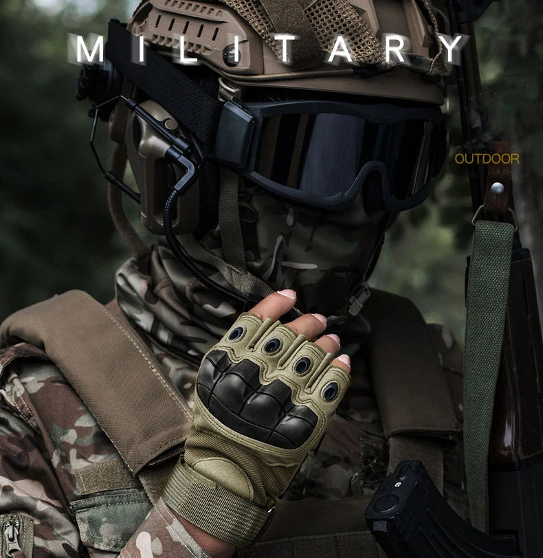 Tactical Gloves for Men Women Spring Summer Protective Soft Shell Anti Slip Outdoor Motorcycle Sports Training Military Cycling