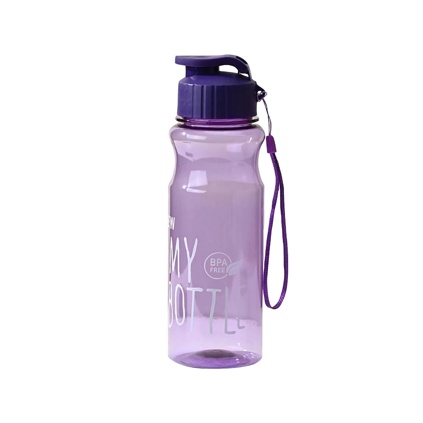 1Pc Creative Water Bottle Sports Drinking Bottles Men Women Water Bottle Large Capacity Outdoor Cup Fitness Drinkware