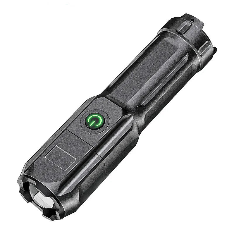 Flash Light Portable Rechargeable Spotlights High Power Led Flashlight Camping Ultra Powerful Protable Flashlight Lamp Work New