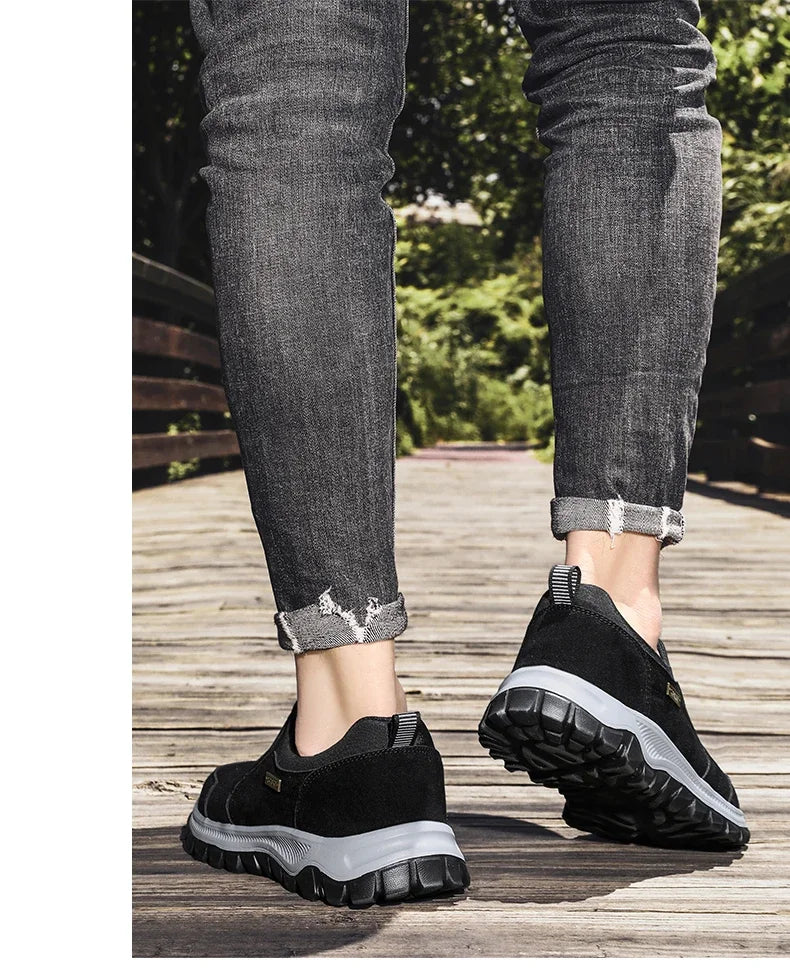 Men's Outdoor Camping, Light Running, Jogging, Leisure Mountaineering, Men's Shoes, Anti Slip Hiking Shoes, Large Size 39-49