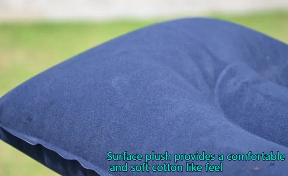 Outdoor Camping Pillows Portable Fold Inflatable Air Pillow Outdoor Pillow Travel Sleeping Ultralight Inflatable Air PVC Pillow