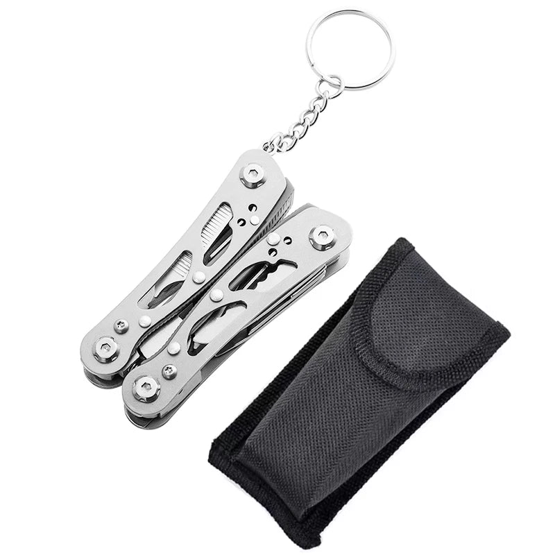 Portable Fold Outdoor Hunting Survival Rescue Tactical Multipurpose Repair Tool Folding Multi-tool Pocket Knife Pliers Mini