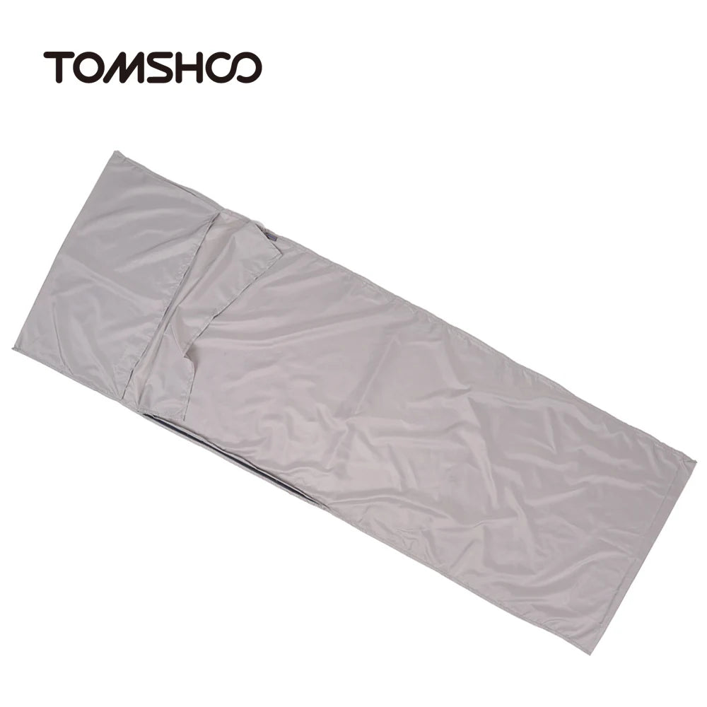 Sleeping Bag Lightweight Outdoor Liner Polyester Pongee Portable Single Sleeping Bags Camping Travel Hotel Sleep Bag 75*210CM