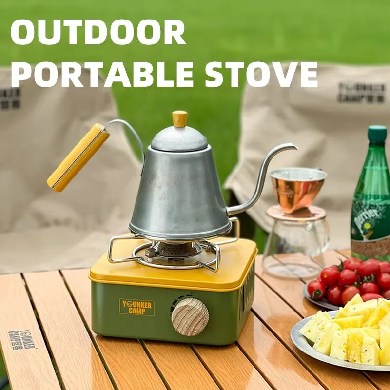 Outdoor Stove Camping Simple Design Compact Lightweight Easy To Carry High-strength Corrosion-resistant Diverse Safety Functions