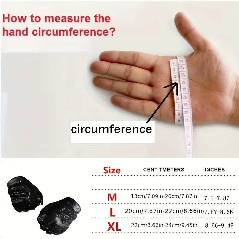 Tactical Gloves Outdoor Sport Hunting Cycling Anti-Skid Work Protection Full Finger Glove