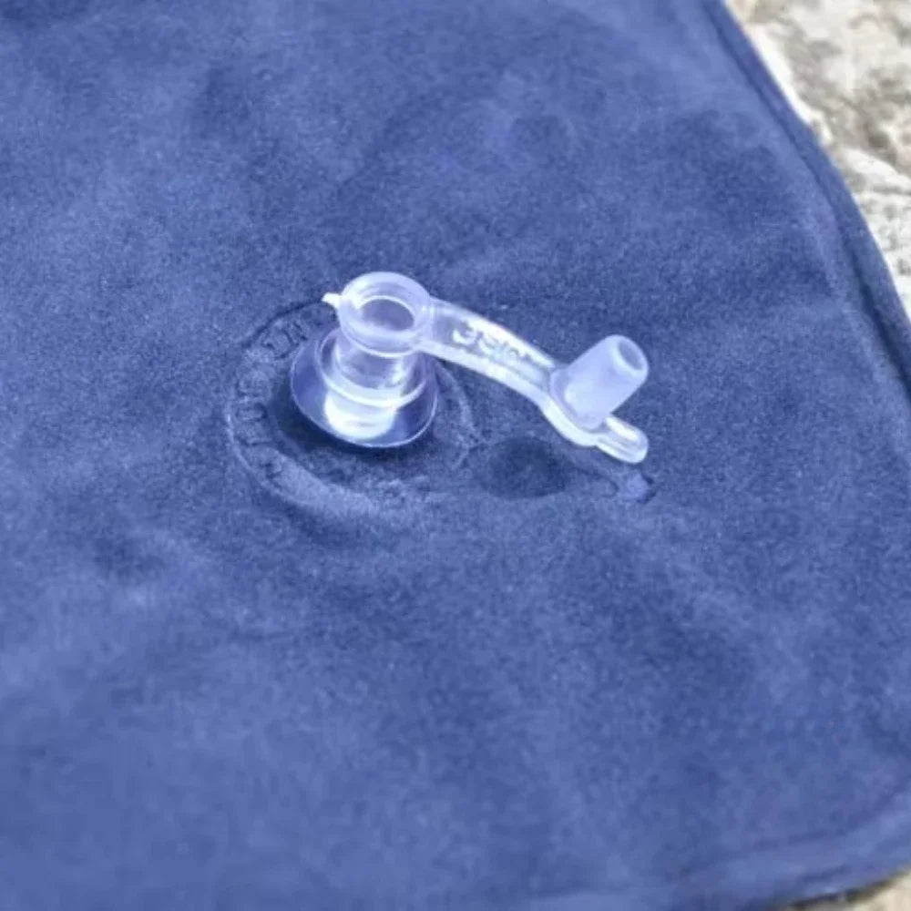 Outdoor Camping Pillows Portable Fold Inflatable Air Pillow Outdoor Pillow Travel Sleeping Ultralight Inflatable Air PVC Pillow