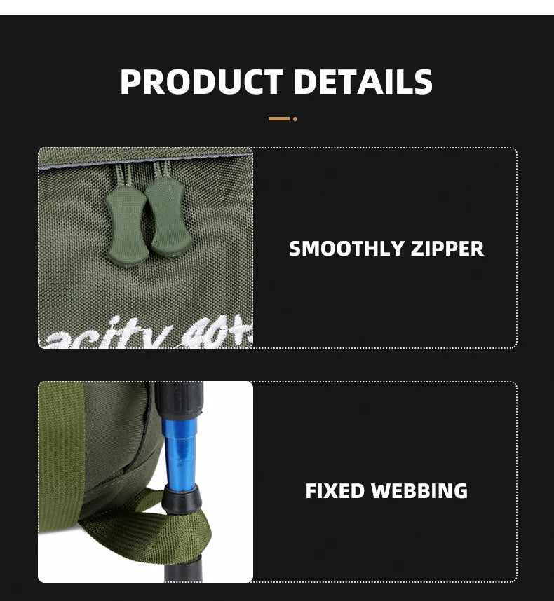 50L Camping Backpack Large Hiking Travel Bags Outdoor Sports Equipment Waterproof Oxford Shoulder Mountain Climbing Rucksack