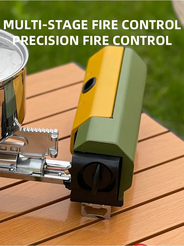Outdoor Stove Camping Simple Design Compact Lightweight Easy To Carry High-strength Corrosion-resistant Diverse Safety Functions