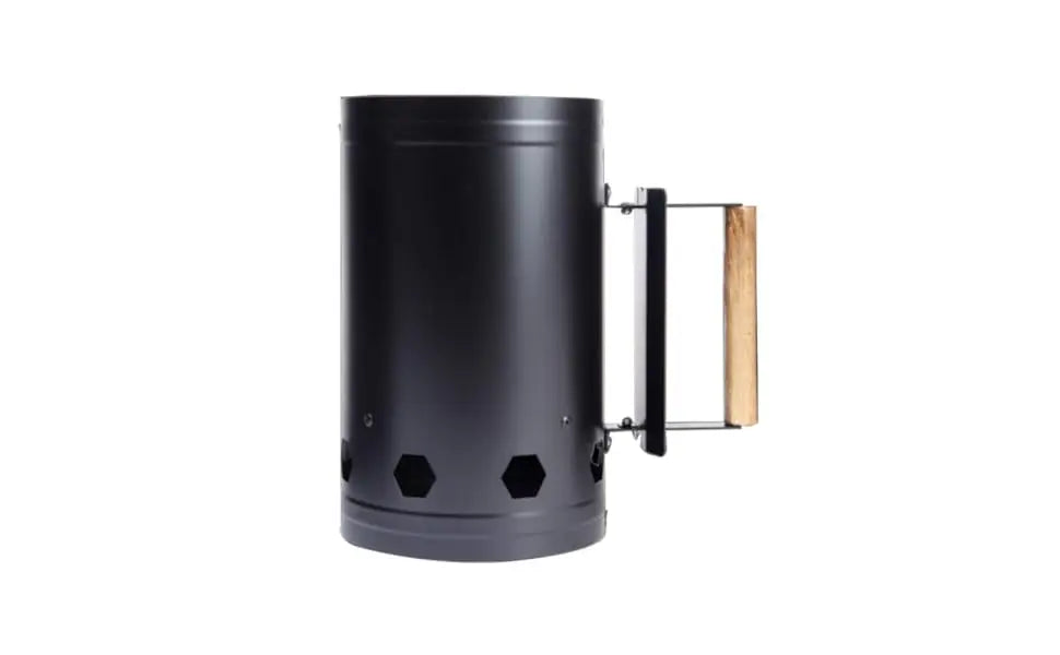 Barbecue Fire Starter Stainless Steel Barbecue Charcoal Burner Portable Handle Ignition Barrel Camping Picnic Cooking Stove Hood