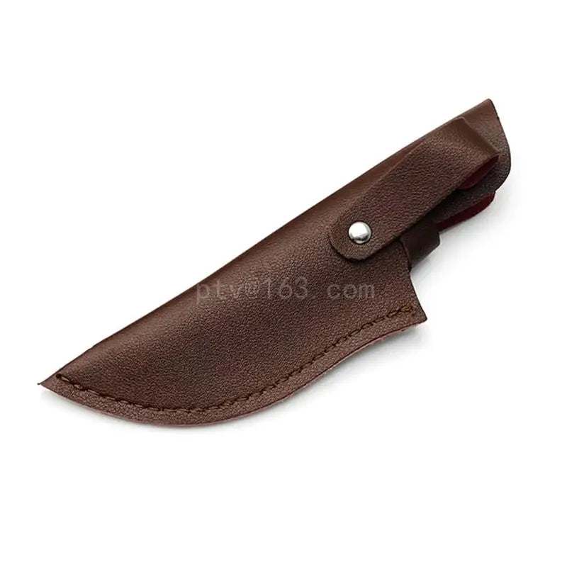 Pocket Knife Sheath Handmade Pouches Leathers Knife Holsters Straight Knife Holder Outdoor Carry Sheath Tool Easy to Use